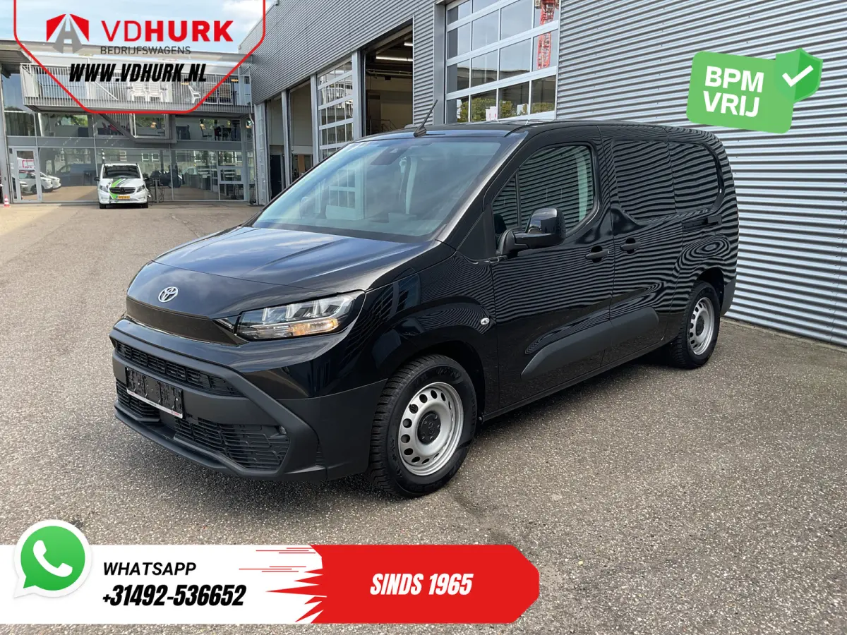 e-ProAce 50 kWh 320 km WLTP L2 3Pers./ LED/ Standkachel/ Snellader/ 2x Schuifdeur/ Airco/ Cruise/ PDC/ DAB