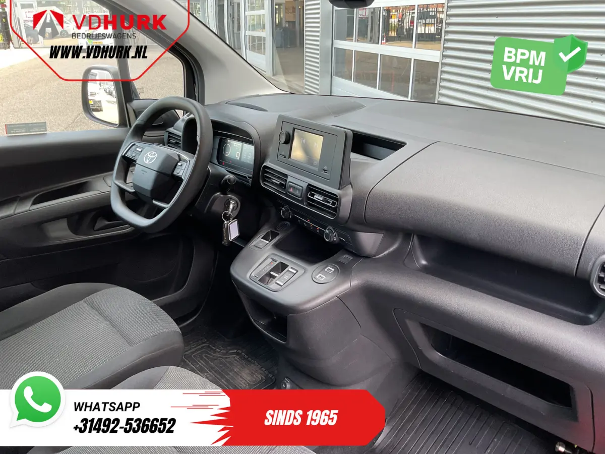 e-ProAce 50 kWh 320 km WLTP L2 3Pers./ LED/ Standkachel/ Snellader/ 2x Schuifdeur/ Airco/ Cruise/ PDC/ DAB