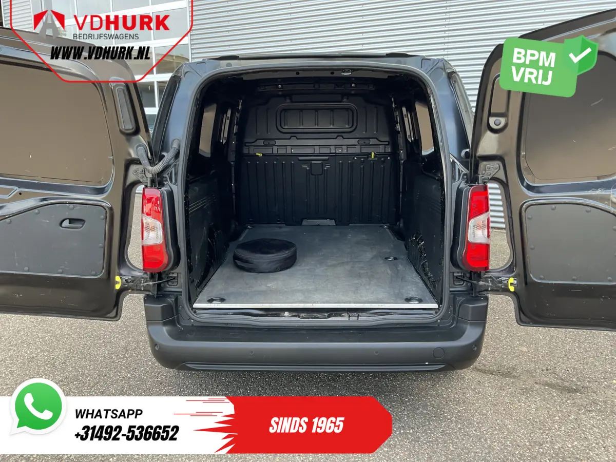 e-ProAce 50 kWh 320 km WLTP L2 3Pers./ LED/ Standkachel/ Snellader/ 2x Schuifdeur/ Airco/ Cruise/ PDC/ DAB