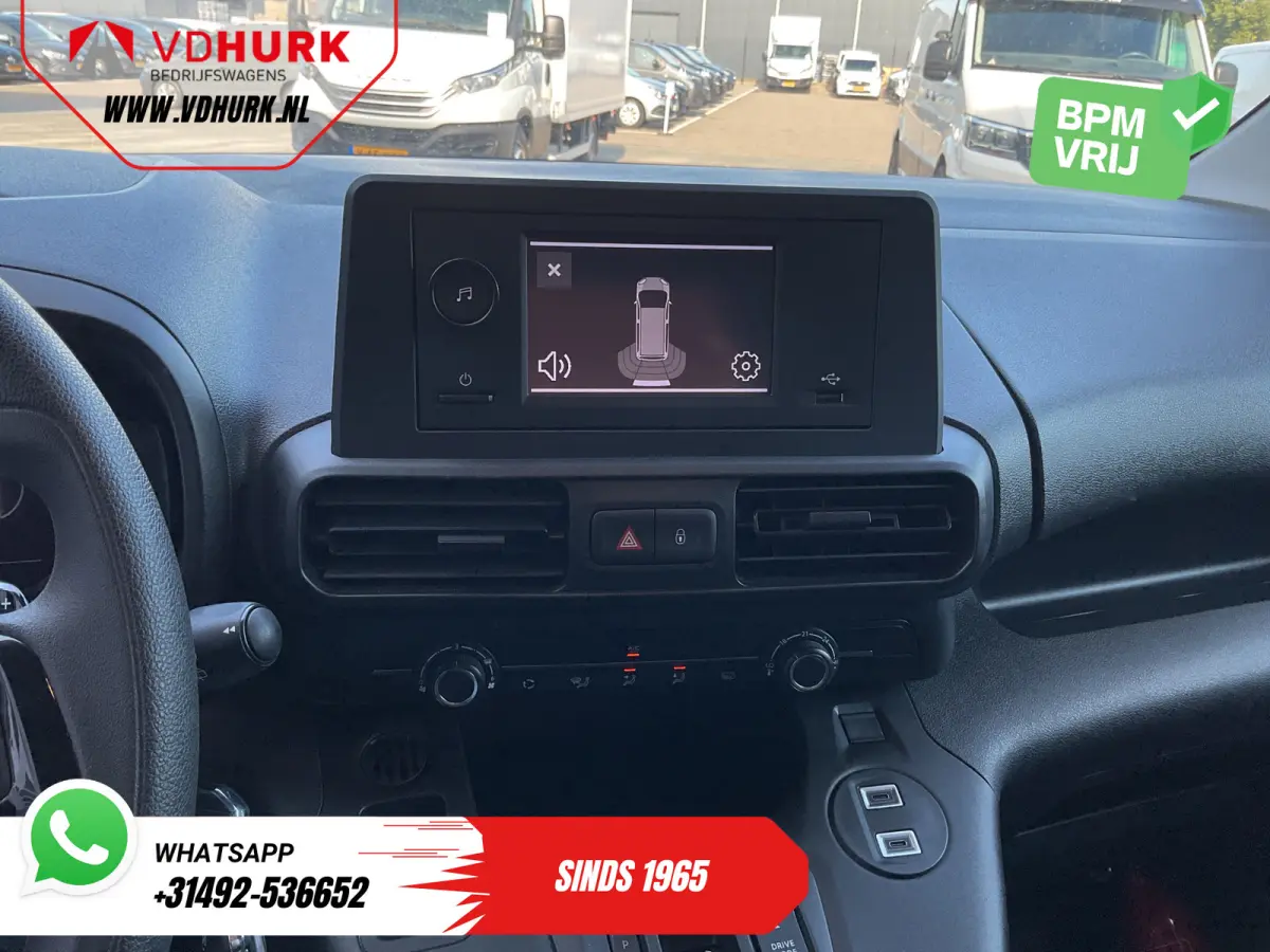 e-ProAce 50 kWh 320 km WLTP L2 3Pers./ LED/ Standkachel/ Snellader/ 2x Schuifdeur/ Airco/ Cruise/ PDC/ DAB