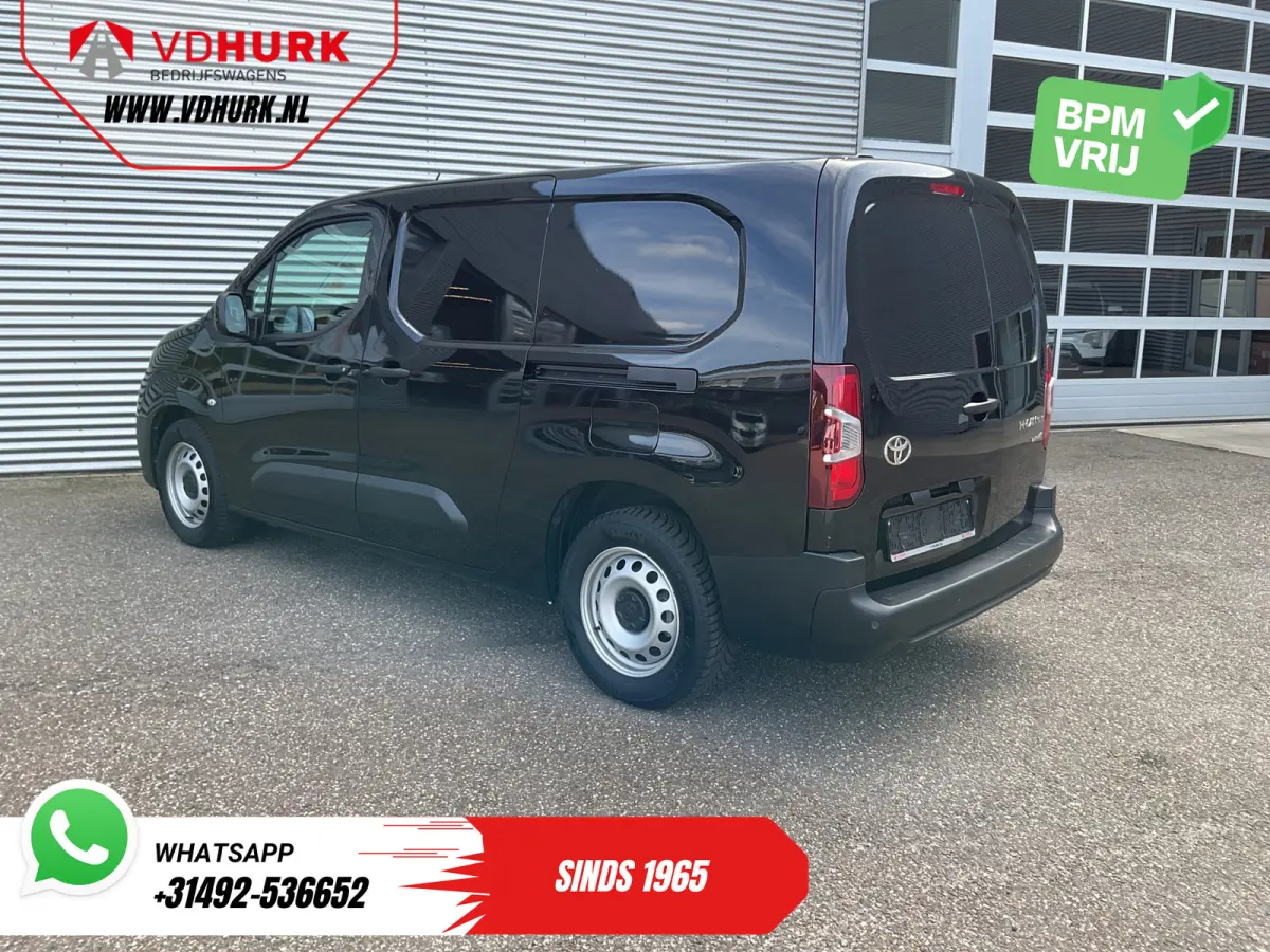 e-ProAce 50 kWh 320 km WLTP L2 3Pers./ LED/ Standkachel/ Snellader/ 2x Schuifdeur/ Airco/ Cruise/ PDC/ DAB