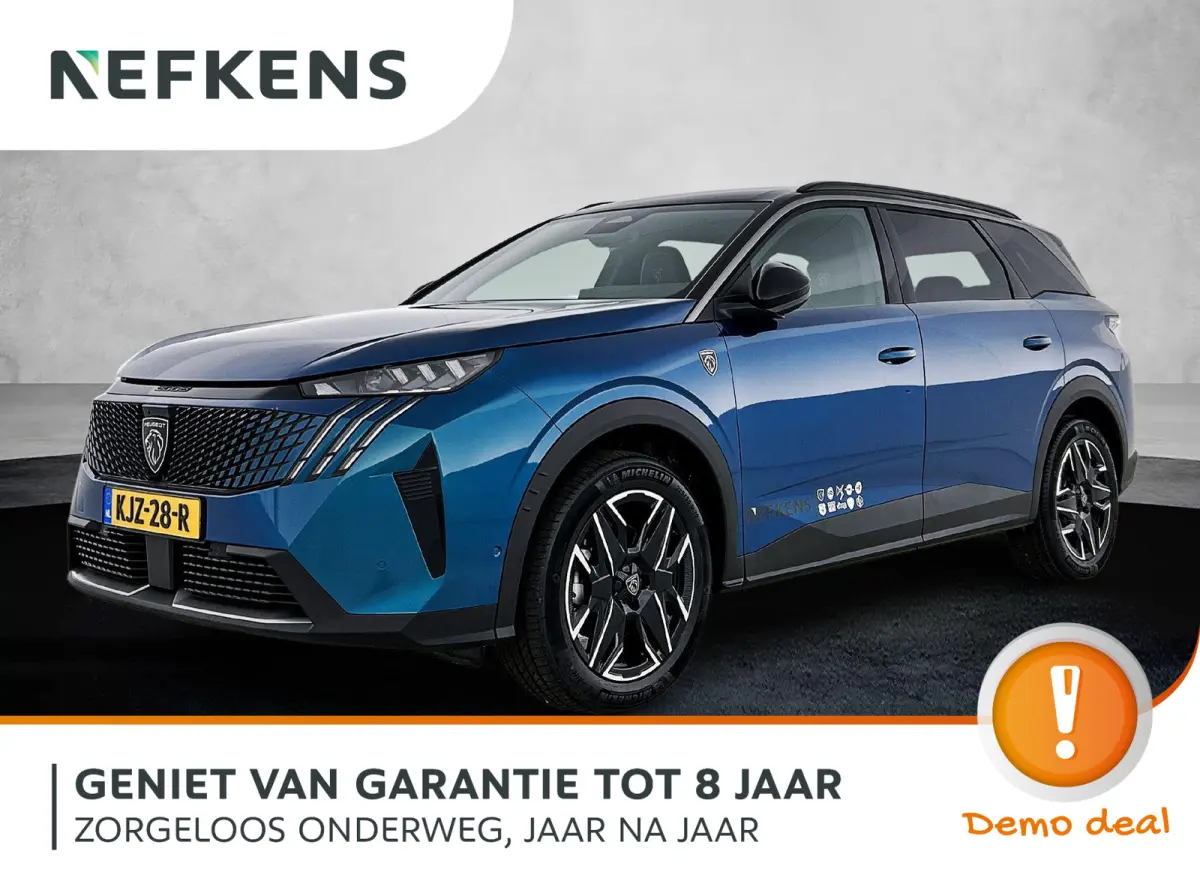 SUV GT Hybrid 145pk Automaat | DEMO | 7 Zitplaatsen | Navigatie | 360° Camera | Handsfree Achterklep | Stoel- en stuurverwarming | Adaptieve Cruise Control | Climate Control | Parkeersensor