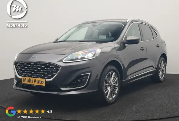2.5 PHEV Vignale 225pk Dealer O.H. | Trekhaak Af Fabriek | Adaptive Cruise | 360 Camera | Head Up | Bang & Olufsen | Lederen Sportstoelen Memory & Verwarmd | Keyless | BLIS | Stuur Verwarmd 