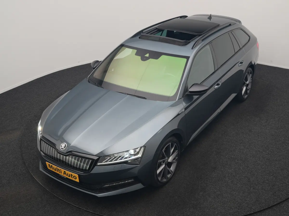 1.4 TSI iV Sportline Business PHEV 218pk Dealer O.H. | Trekhaak Af Fabriek | Panodak | Adaptive Cruise | 360 Camera | Alcantara Sportstoelen Memory & Verwarmd | Stuur Verwarmd | Blis | Keyle