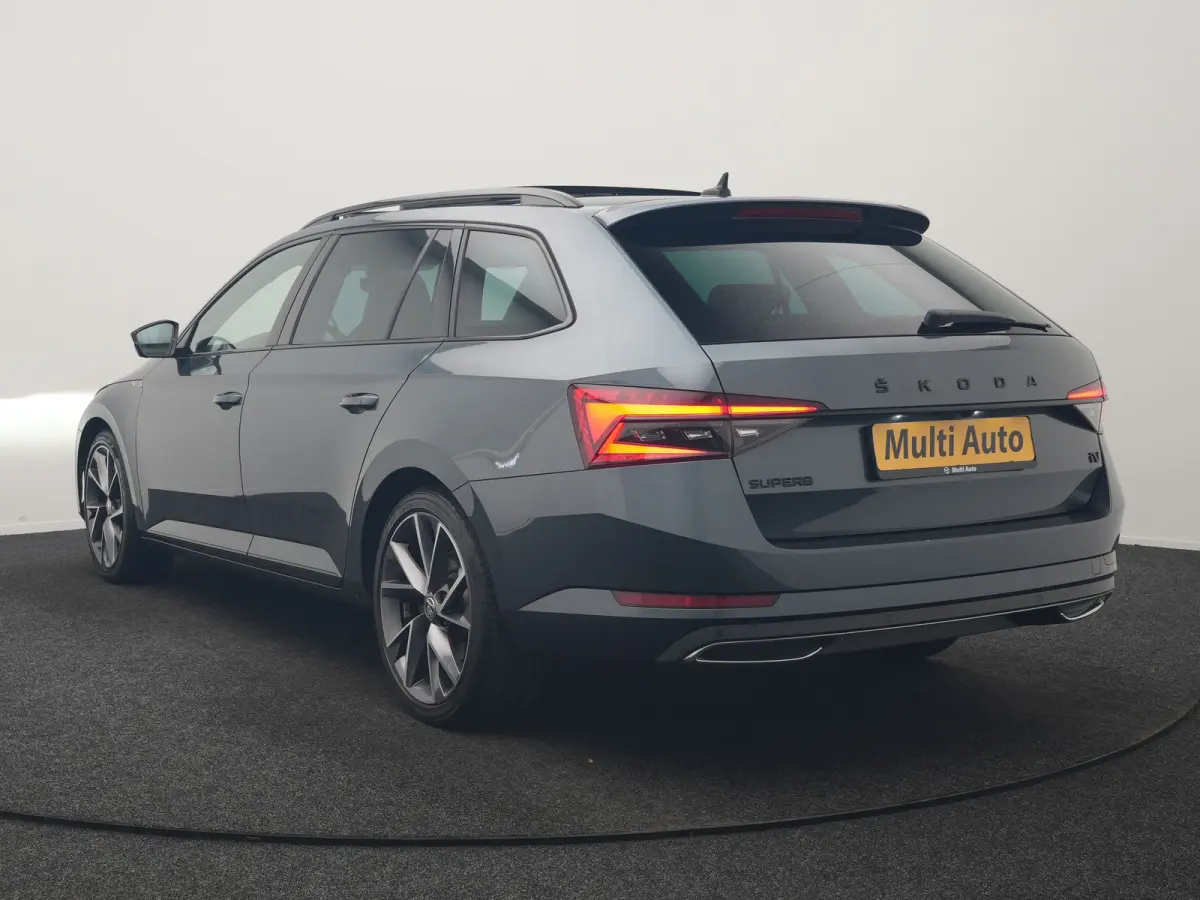 1.4 TSI iV Sportline Business PHEV 218pk Dealer O.H. | Trekhaak Af Fabriek | Panodak | Adaptive Cruise | 360 Camera | Alcantara Sportstoelen Memory & Verwarmd | Stuur Verwarmd | Blis | Keyle