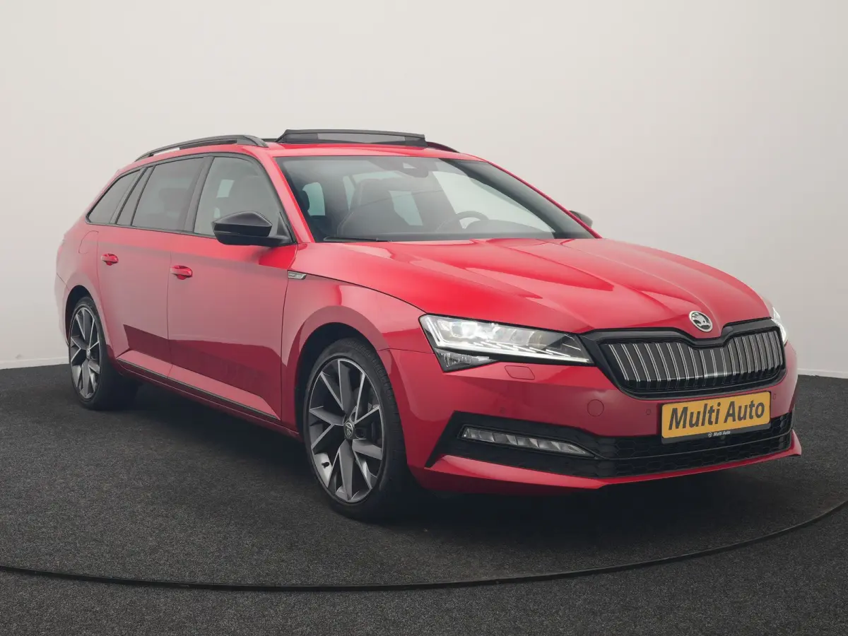 1.4 TSI iV Sportline Business PHEV 218pk Dealer O.H. | Trekhaak Af Fabriek | Panodak | Adaptive Cruise | SOH 89,8% | Camera | Canton Audio | Alcantara Sportstoelen Memory & Verwarmd | Stuur 