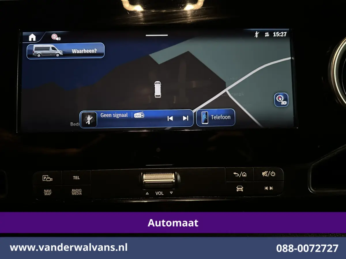317 CDI 170pk 9G-Tronic Automaat L2H2 Euro6 Airco | Camera | Navigatie | Cruisecontrol | Stoelverwarming Chauffeursstoel, Bijrijdersbank