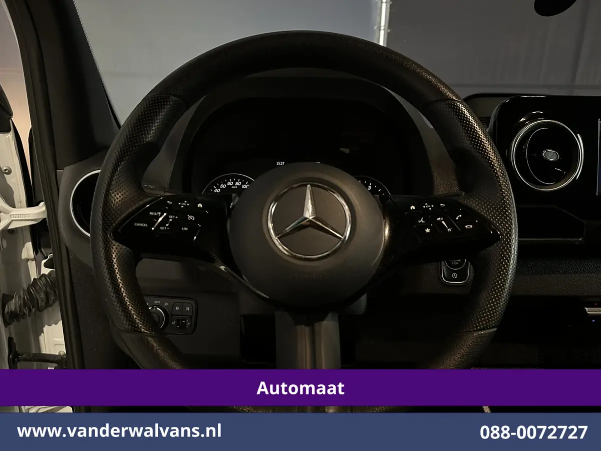 317 CDI 170pk 9G-Tronic Automaat L2H2 Euro6 Airco | Camera | Navigatie | Cruisecontrol | Stoelverwarming Chauffeursstoel, Bijrijdersbank