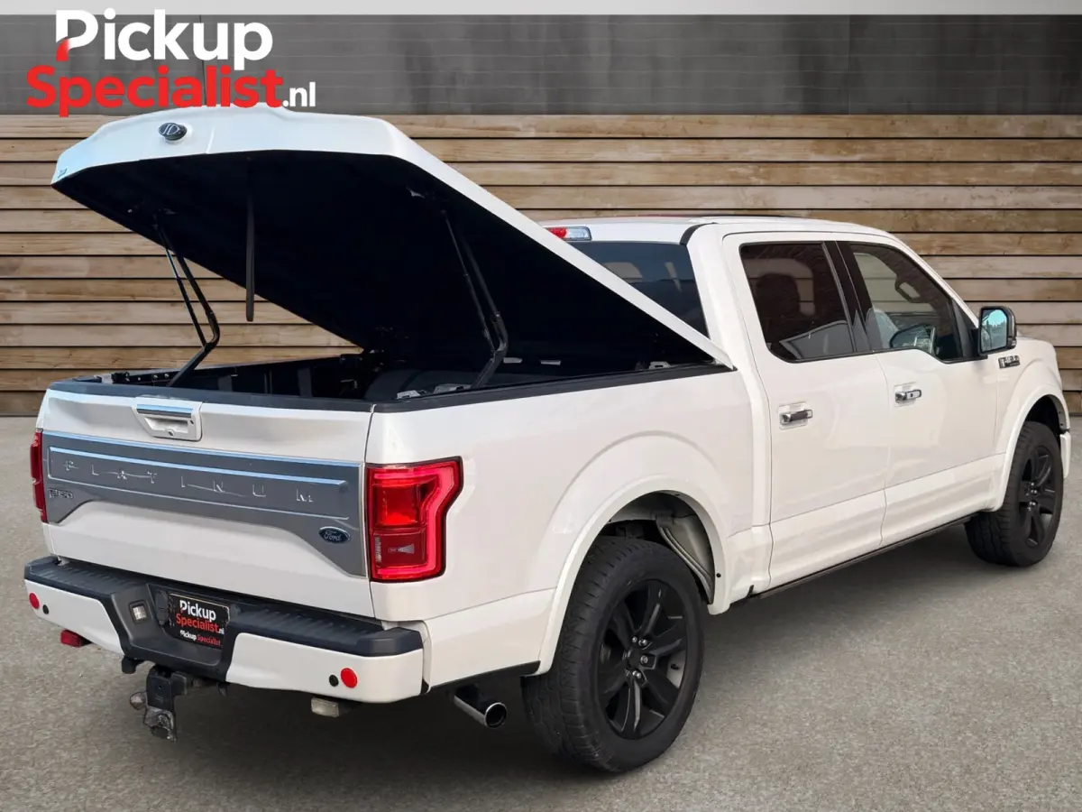 USA 3.5 V6 Ecoboost SuperCrew , PLATINUM , BOMVOLL , 200 LITER TANK , PANO , PARELMOER WIT