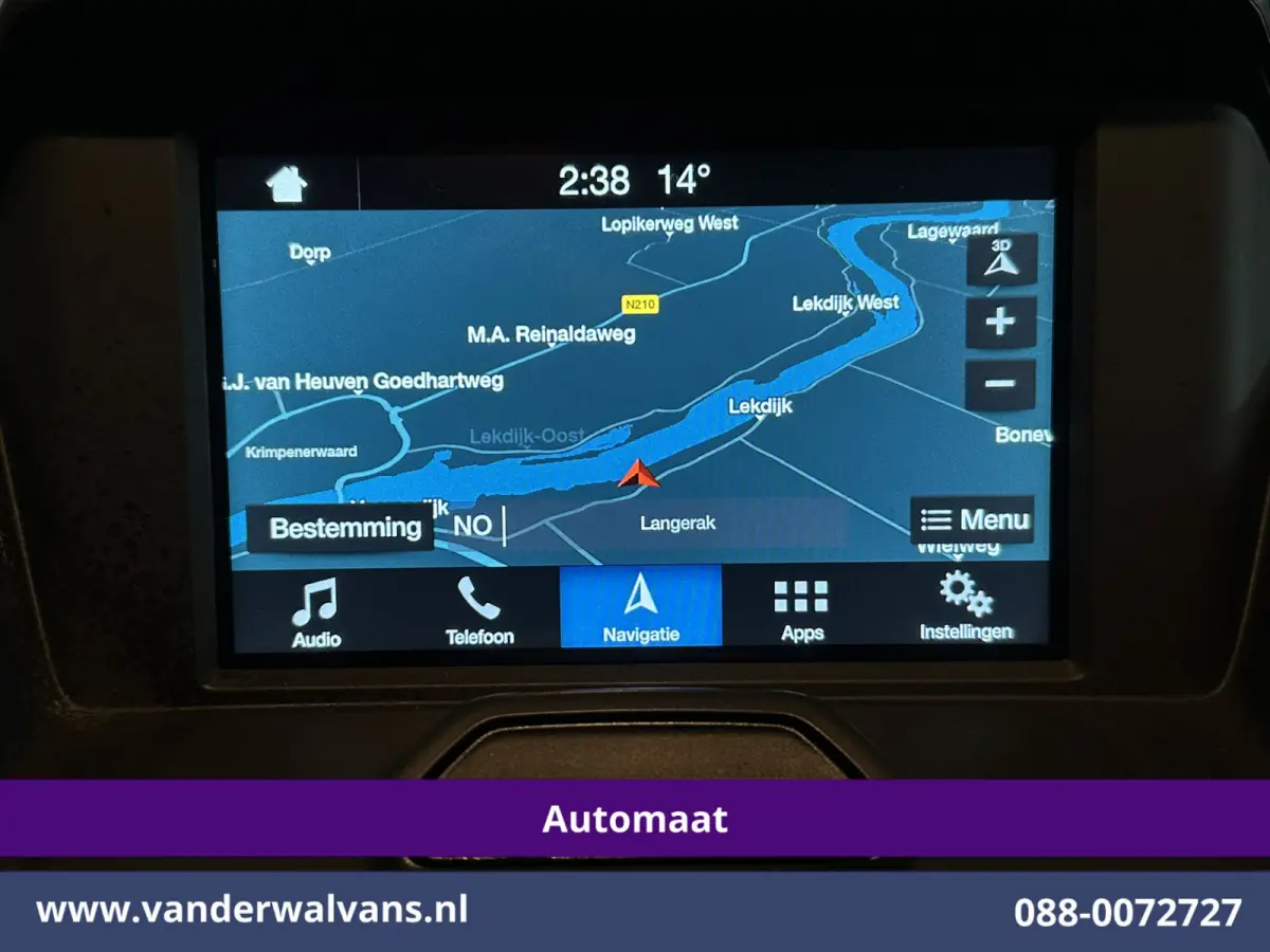 2.0 TDCI 131pk Automaat L2H2 Inrichting Euro6 Airco | Navigatie | Cruisecontrol | Stoelverwarming | Verwarmde voorruit Parkeersensoren, Bijrijdersbank
