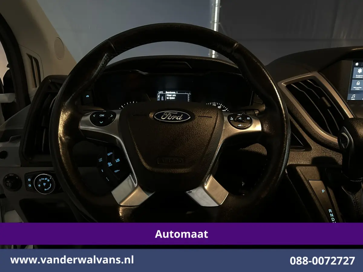 2.0 TDCI 131pk Automaat L2H2 Inrichting Euro6 Airco | Navigatie | Cruisecontrol | Stoelverwarming | Verwarmde voorruit Parkeersensoren, Bijrijdersbank