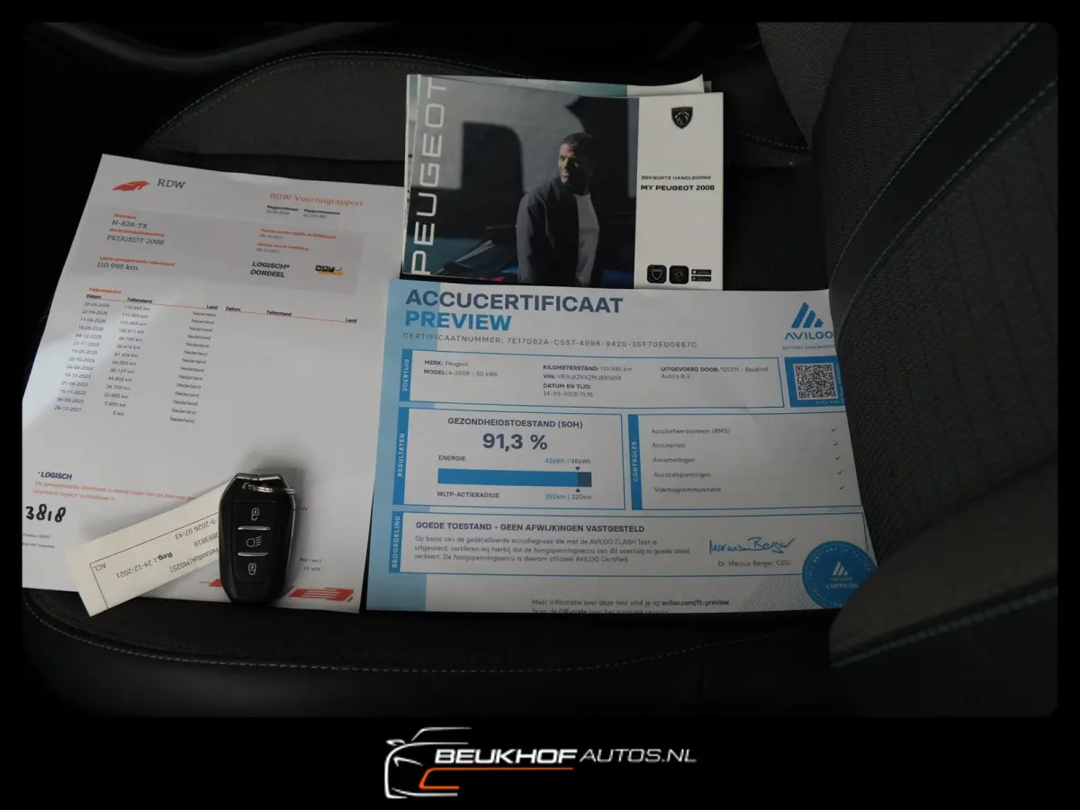 EV Allure Pack 50 kWh Carplay Cam Soh 91.3%
