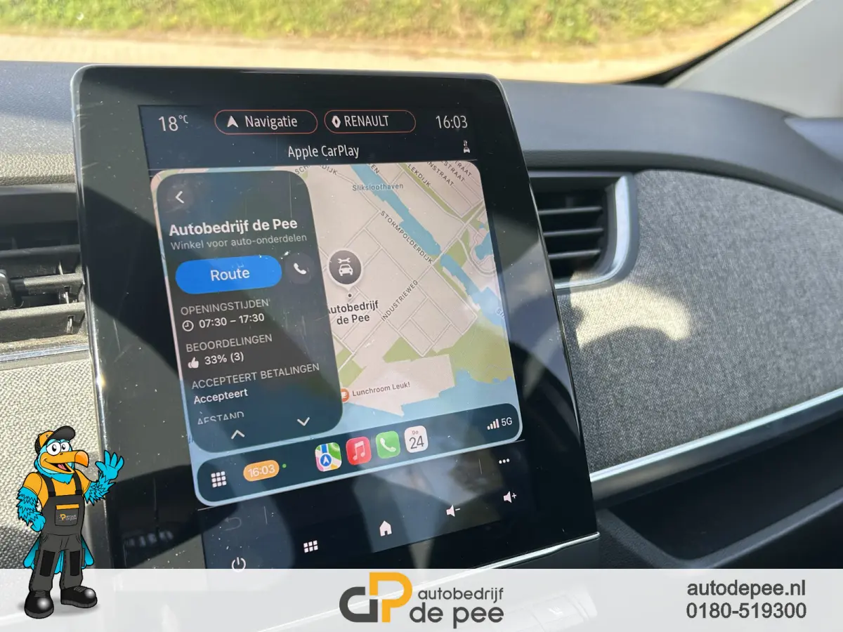 R135 Edition One 52 kWh GARANTIE/CCS/KOOPACCU SOH 93%/CARPLAY/CLIMA/CRUISE/NAVI/STOEL+STUURVERW. rijklaarprijs!
