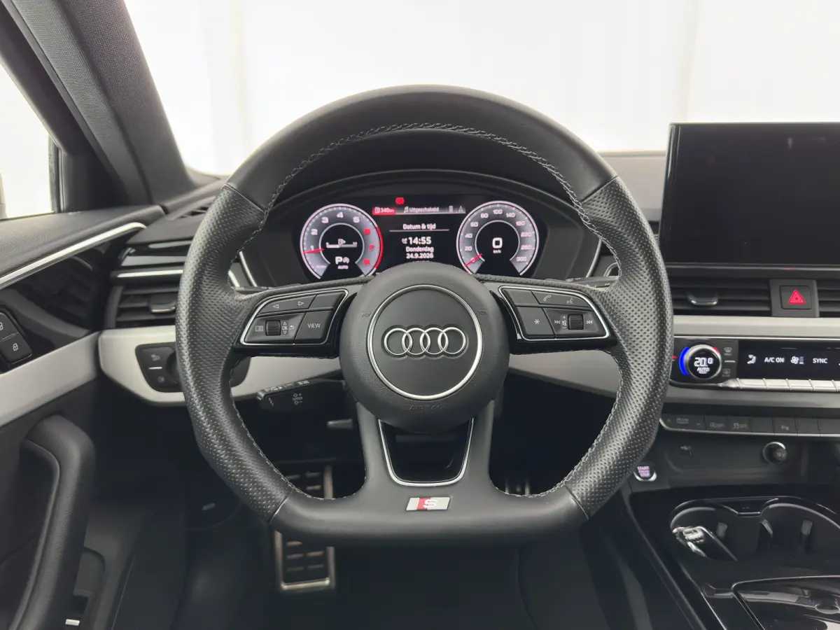 40 TFSI S edition (INCL.BTW) Aut. *LEATHER-MICROFIBRE | FULL-LED | HEATED-SPORTSEATS | KEYLESS | DIGI-COCKPIT | AMBIENT-LIGHT | NAVI-FULLMAP | PRIVACY-GLASS | SHIFT-PADDLES | ECC | PDC | CRU