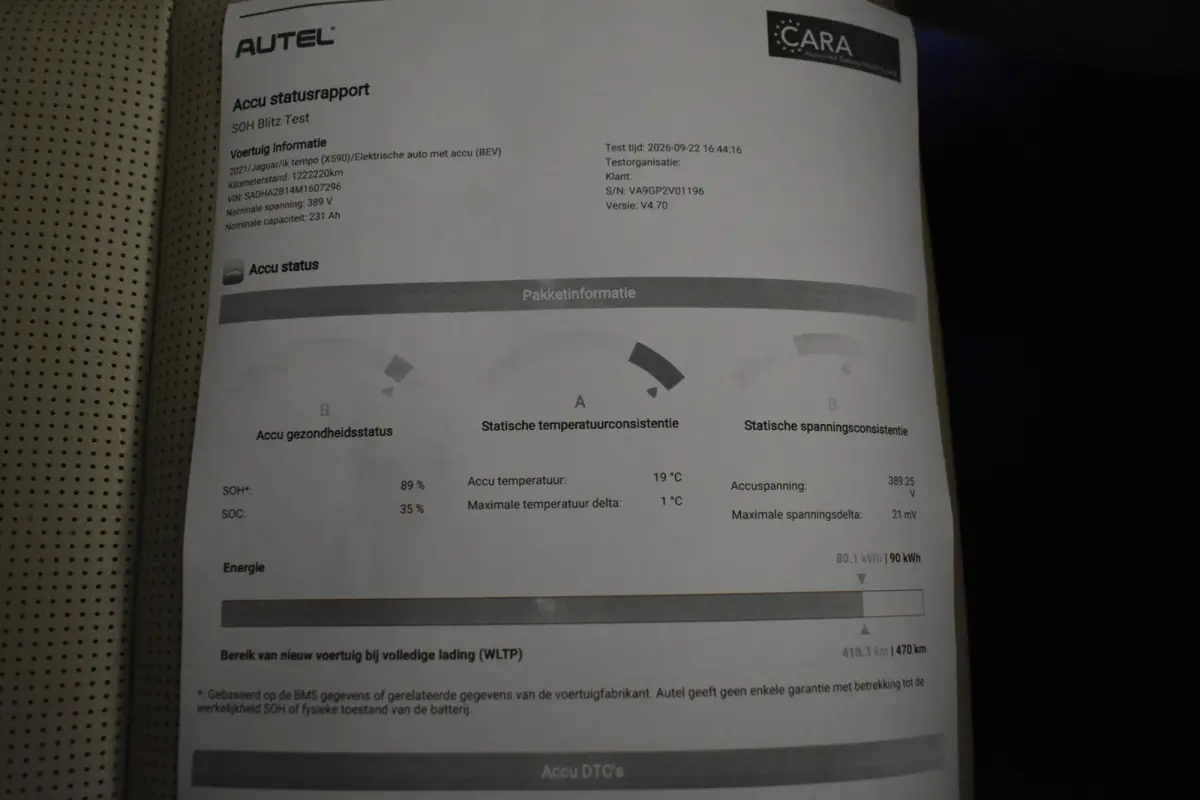 EV320 SE Business Pack 90 kWh Camera EL aKlep+stoelen Virtual Vol Leder