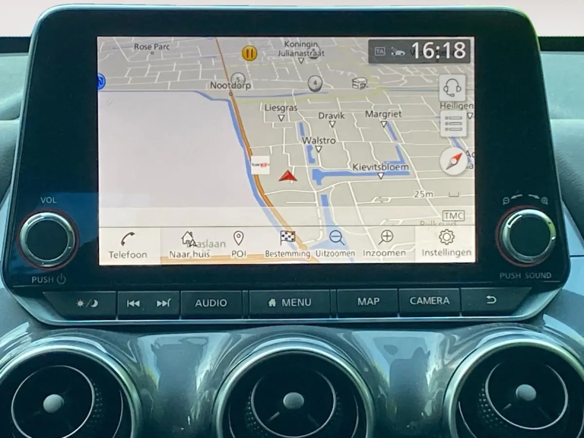 1.6 Hybrid N-Design Climate control | Navigatie | Parkeercamera | Stoel en stuurverwarming | 19 inch LM velgen | Cruise control | Keyless | Rijstrookdetectie |