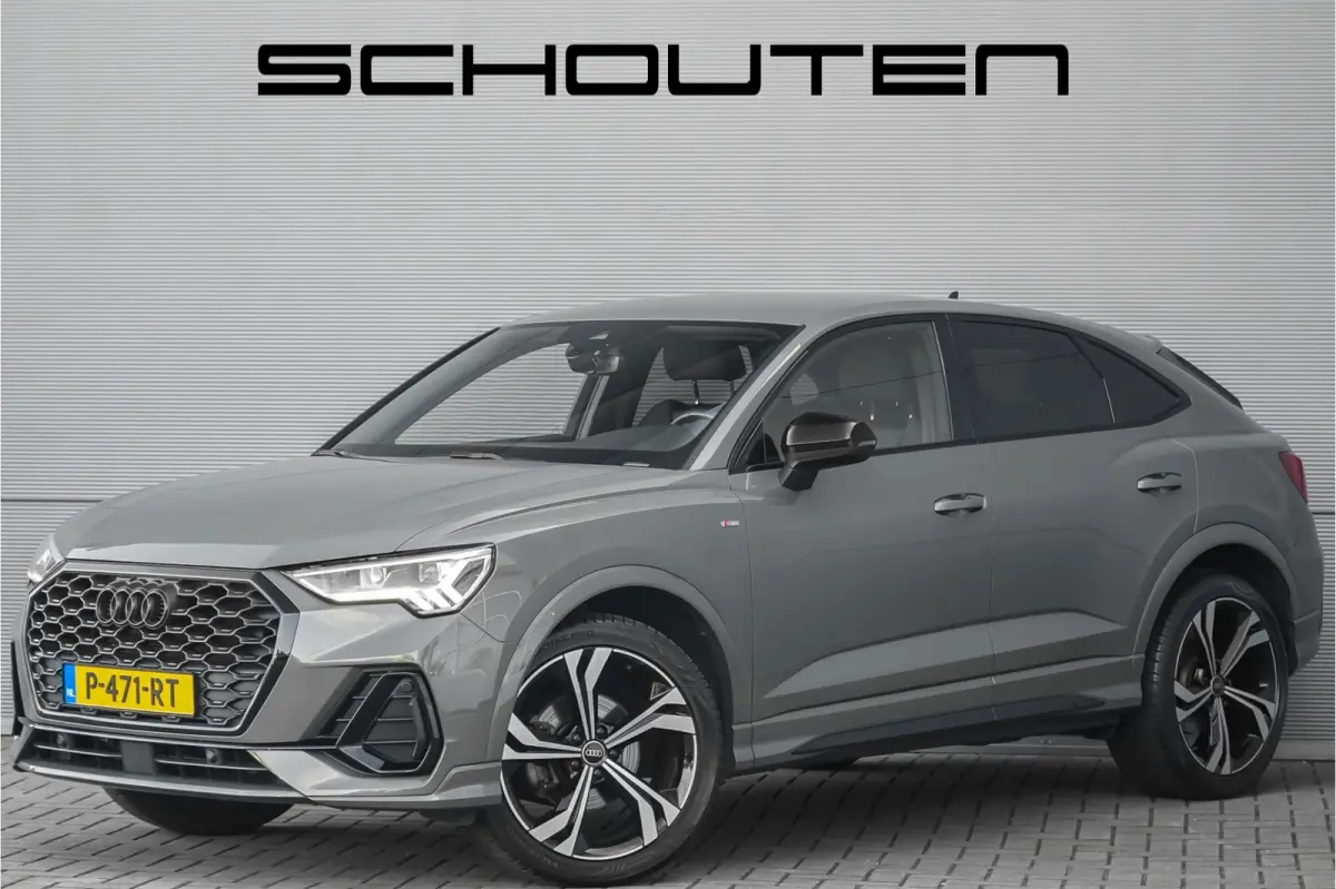 35 TFSI S Edition Zwart Optiek Chronosgrau Leder Camera 20"