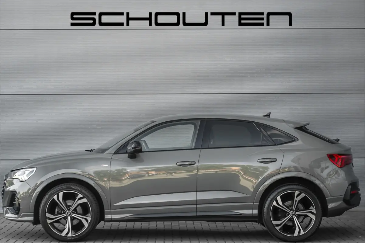 35 TFSI S Edition Zwart Optiek Chronosgrau Leder Camera 20"