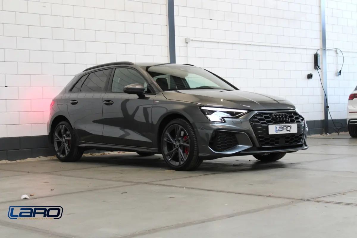 45 TFSI e S-line 245pk | RS-stoelen Elek. B&O HuD Trekhaak Matrix Massage Sfeer Cam CarPlay