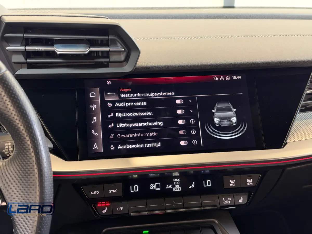 45 TFSI e S-line 245pk | RS-stoelen Elek. B&O HuD Trekhaak Matrix Massage Sfeer Cam CarPlay