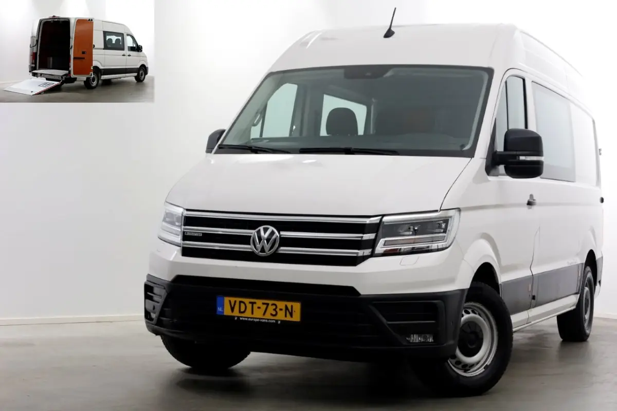 e-Crafter 36 kWh 100% Elektrisch L3H3 (L2H2) D.C. Laadklep 500kg SOH 94% 02-2020