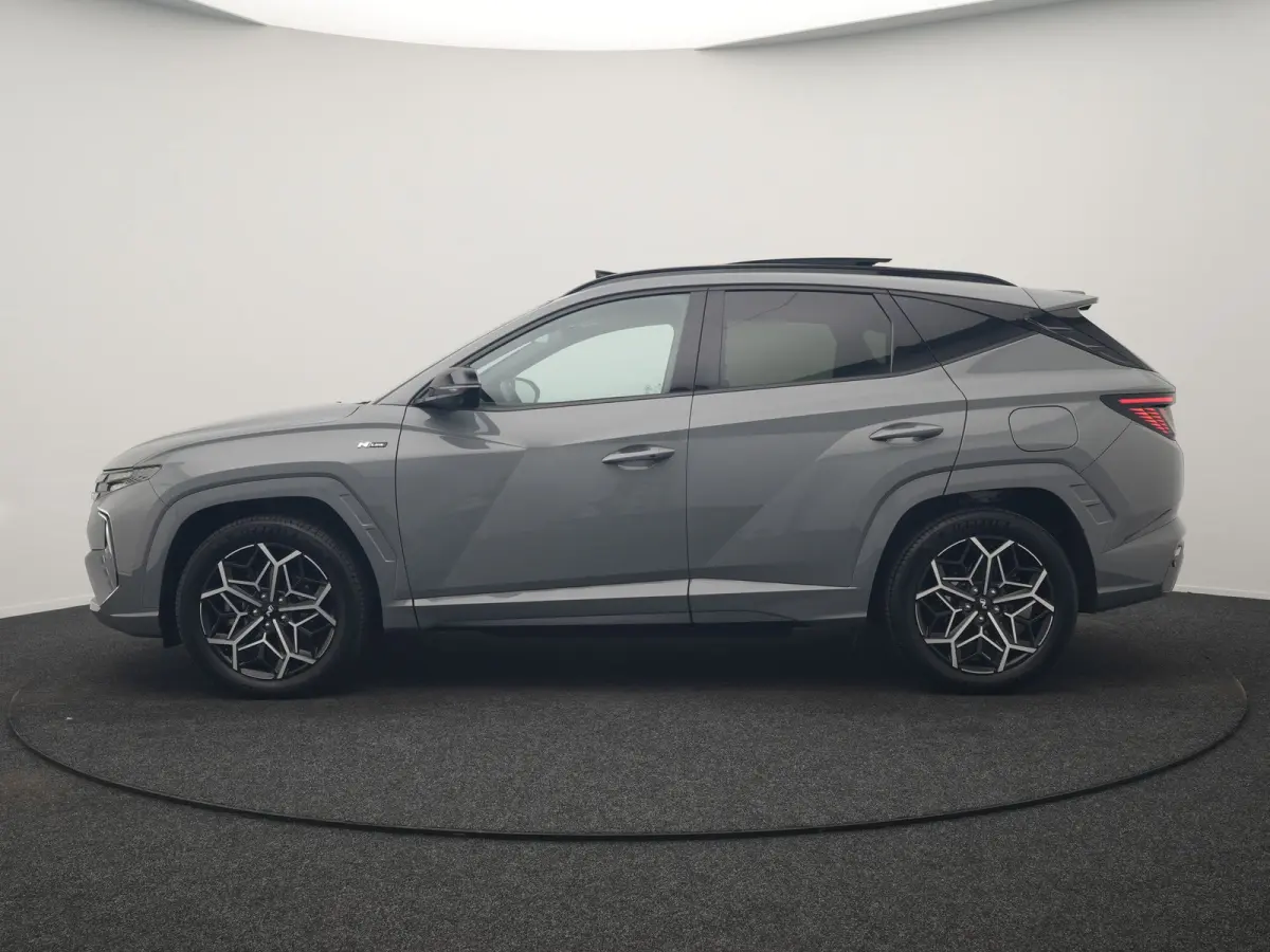 1.6 T-GDI PHEV N Line Sky 4WD 265pk Dealer O.H. | Panodak | Adaptive Cruise | 360 Camera | Krell Audio | Alcantara Sportstoelen Ventilatie & Verwarmd | Keyless | BLIS | Stuur Verwarmd | Appl