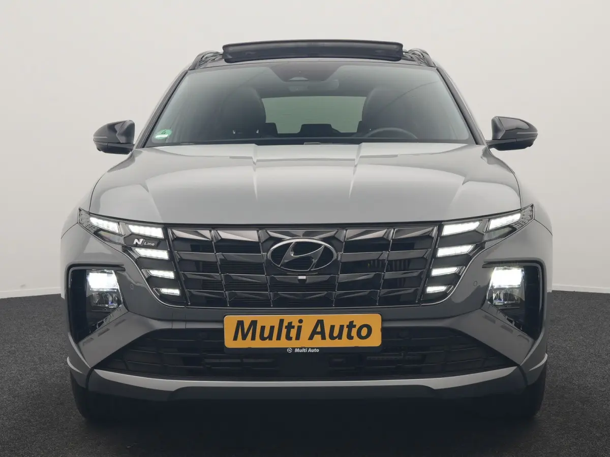 1.6 T-GDI PHEV N Line Sky 4WD 265pk Dealer O.H. | Panodak | Adaptive Cruise | 360 Camera | Krell Audio | Alcantara Sportstoelen Ventilatie & Verwarmd | Keyless | BLIS | Stuur Verwarmd | Appl