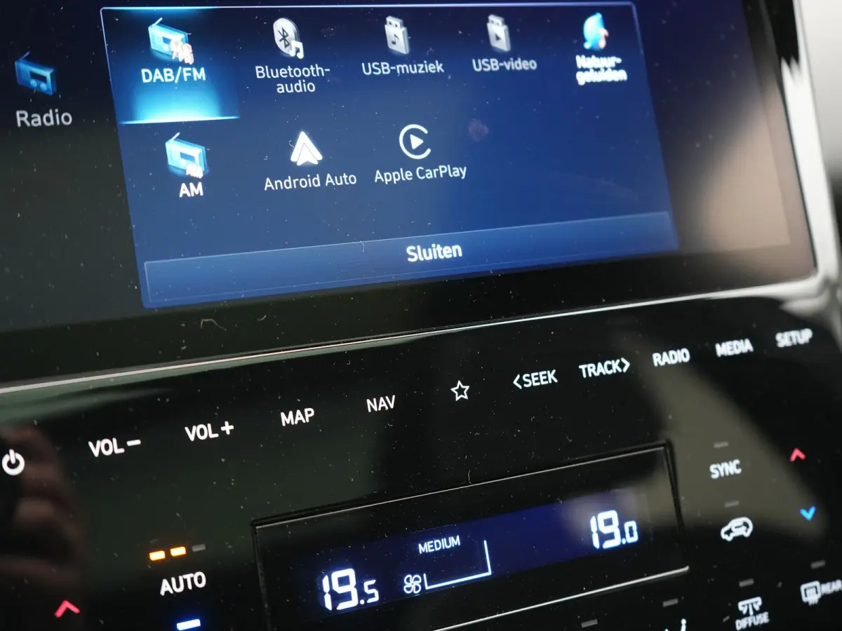 1.6 T-GDI PHEV N Line Sky 4WD 265pk Dealer O.H. | Panodak | Adaptive Cruise | 360 Camera | Krell Audio | Alcantara Sportstoelen Ventilatie & Verwarmd | Keyless | BLIS | Stuur Verwarmd | Appl