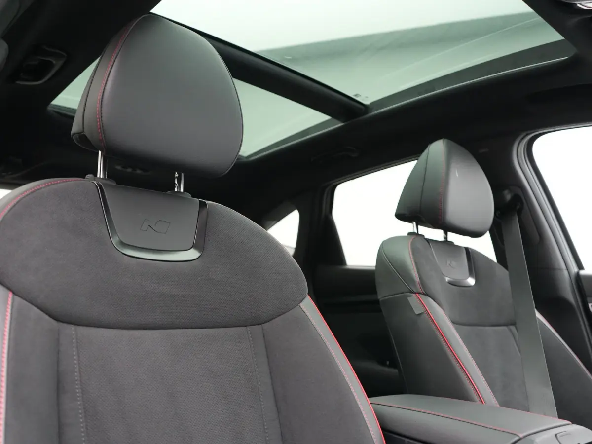 1.6 T-GDI PHEV N Line Sky 4WD 265pk Dealer O.H. | Panodak | Adaptive Cruise | 360 Camera | Krell Audio | Alcantara Sportstoelen Ventilatie & Verwarmd | Keyless | BLIS | Stuur Verwarmd | Appl