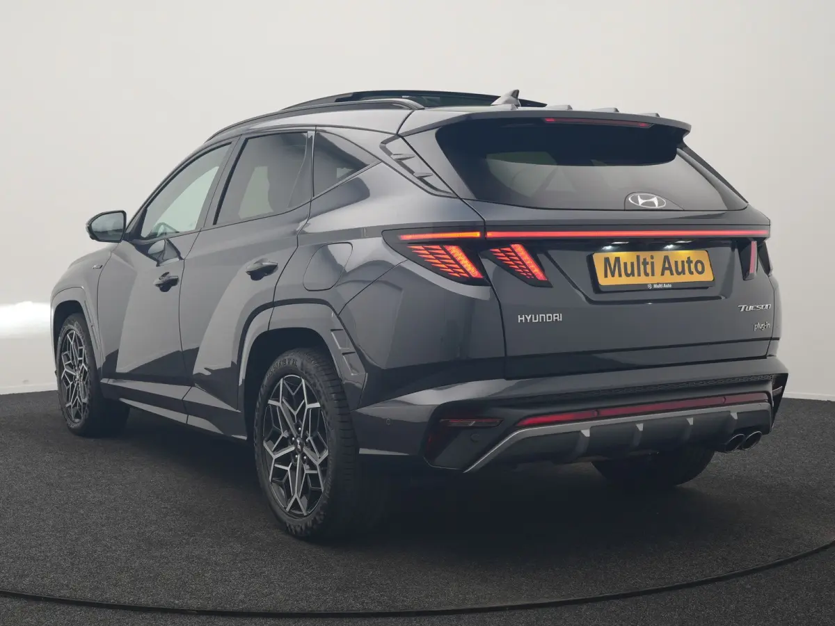 1.6 T-GDI PHEV N Line Sky 4WD 265pk Dealer O.H. | Panodak | Adaptive Cruise | 360 Camera | Krell Audio | Alcantara Sportstoelen Memory & Ventilatie | Stoelen & Stuur Verwarmd | Blis | Keyles