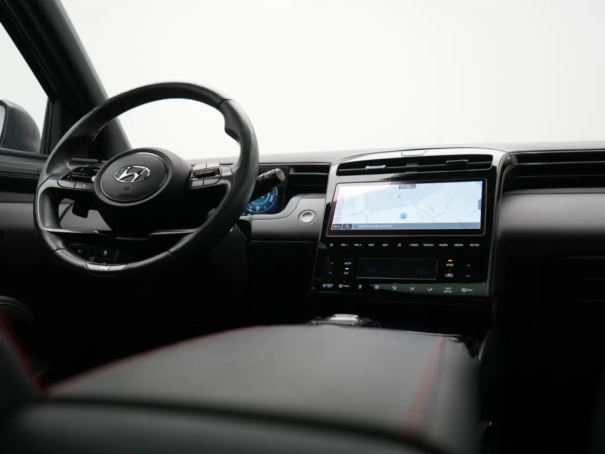 1.6 T-GDI PHEV N Line Sky 4WD 265pk Dealer O.H. | Panodak | Adaptive Cruise | 360 Camera | Krell Audio | Alcantara Sportstoelen Memory & Ventilatie | Stoelen & Stuur Verwarmd | Blis | Keyles