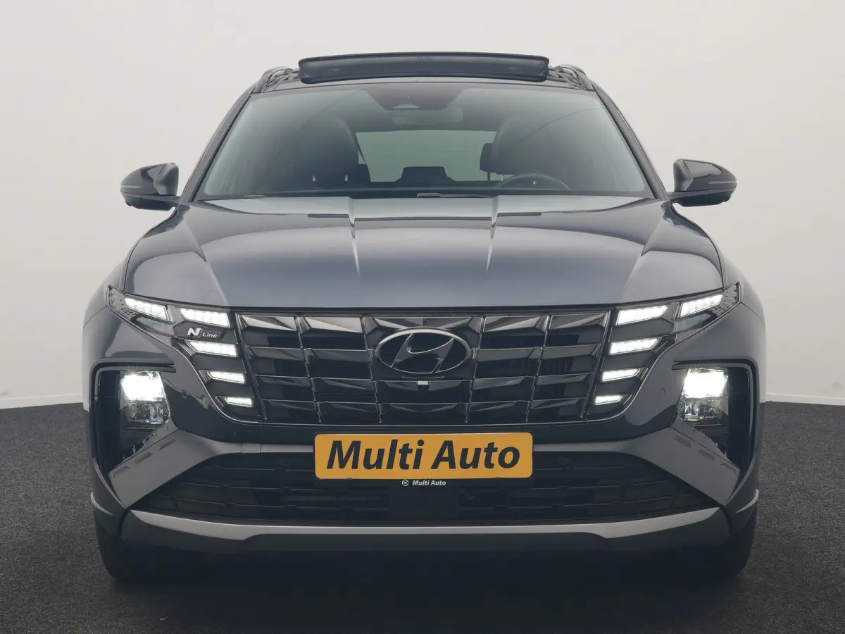 1.6 T-GDI PHEV N Line Sky 4WD 265pk Dealer O.H. | Panodak | Adaptive Cruise | 360 Camera | Krell Audio | Alcantara Sportstoelen Memory & Ventilatie | Stoelen & Stuur Verwarmd | Blis | Keyles