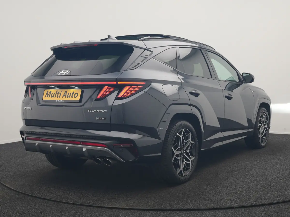 1.6 T-GDI PHEV N Line Sky 4WD 265pk Dealer O.H. | Panodak | Adaptive Cruise | 360 Camera | Krell Audio | Alcantara Sportstoelen Memory & Ventilatie | Stoelen & Stuur Verwarmd | Blis | Keyles