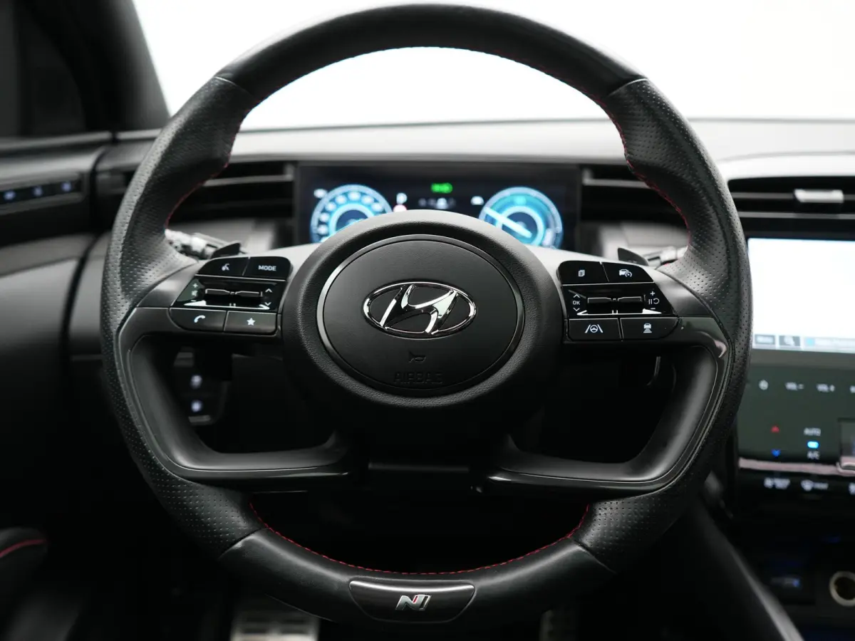 1.6 T-GDI PHEV N Line Sky 4WD 265pk Dealer O.H. | Panodak | Adaptive Cruise | 360 Camera | Krell Audio | Alcantara Sportstoelen Memory & Ventilatie | Stoelen & Stuur Verwarmd | Blis | Keyles