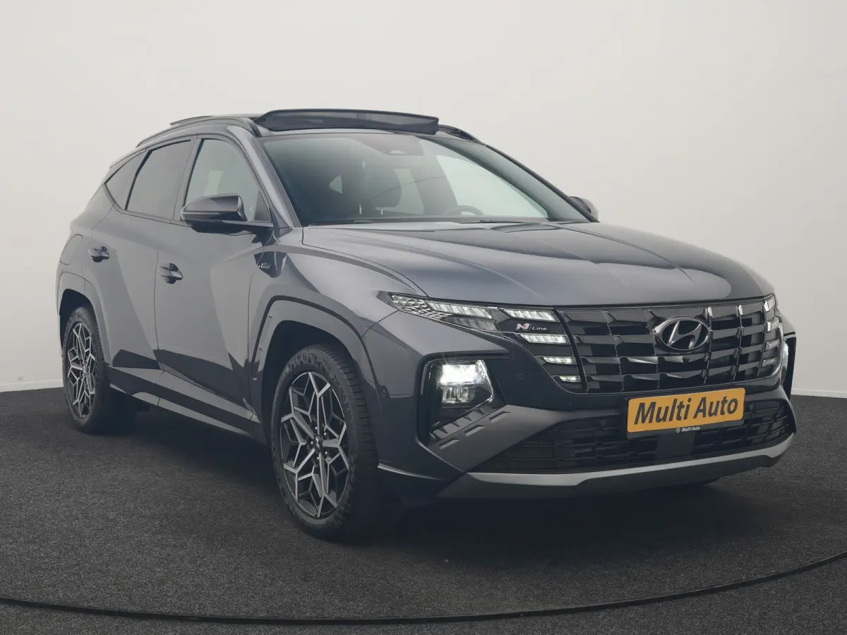 1.6 T-GDI PHEV N Line Sky 4WD 265pk Dealer O.H. | Panodak | Adaptive Cruise | 360 Camera | Krell Audio | Alcantara Sportstoelen Memory & Ventilatie | Stoelen & Stuur Verwarmd | Blis | Keyles