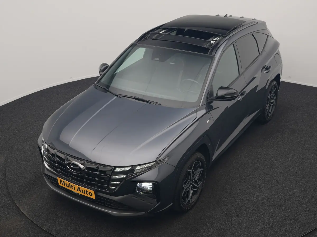 1.6 T-GDI PHEV N Line Sky 4WD 265pk Dealer O.H. | Panodak | Adaptive Cruise | 360 Camera | Krell Audio | Alcantara Sportstoelen Memory & Ventilatie | Stoelen & Stuur Verwarmd | Blis | Keyles