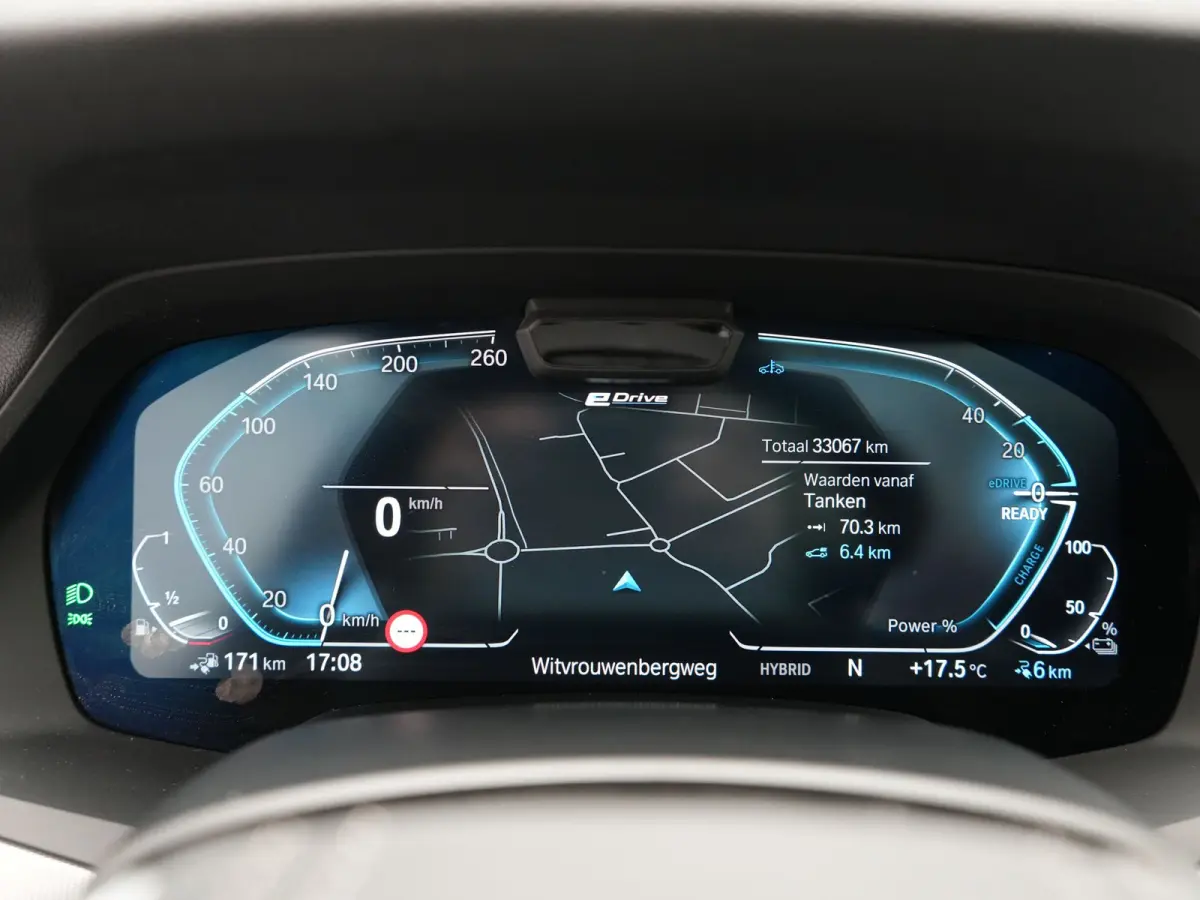xDrive45e High Executive PHEV 395pk Dealer O.H. | Active Steering | Trekhaak Af Fabriek | Panodak | Luchtvering | Head Up | Adaptive Cruise | 360 Camera | Laser LED | Nappa Lederen Comfortst