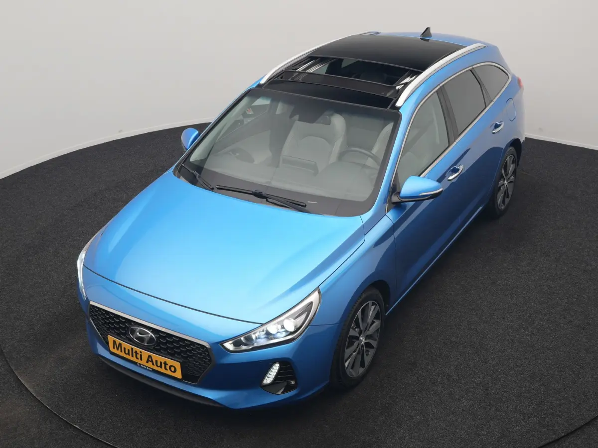 1.4 T-GDI Premium 141pk | Panodak | Adaptive Cruise | Camera | Lederen Sportstoelen Memory & Ventilatie | Keyless | BLIS | Stoelen & Stuur Verwarmd | LED Koplampen | Navigatie | DAB |