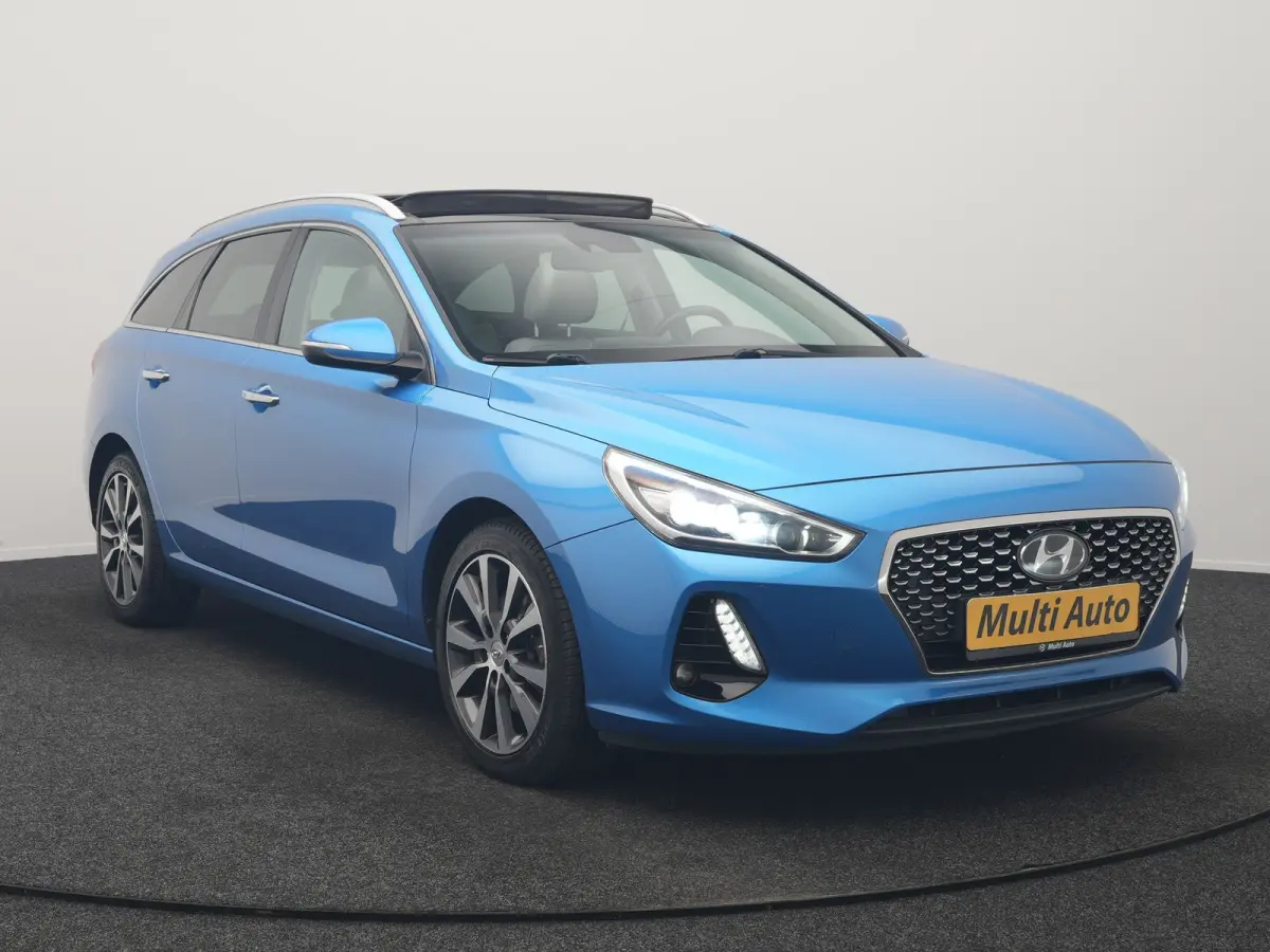 1.4 T-GDI Premium 141pk | Panodak | Adaptive Cruise | Camera | Lederen Sportstoelen Memory & Ventilatie | Keyless | BLIS | Stoelen & Stuur Verwarmd | LED Koplampen | Navigatie | DAB |