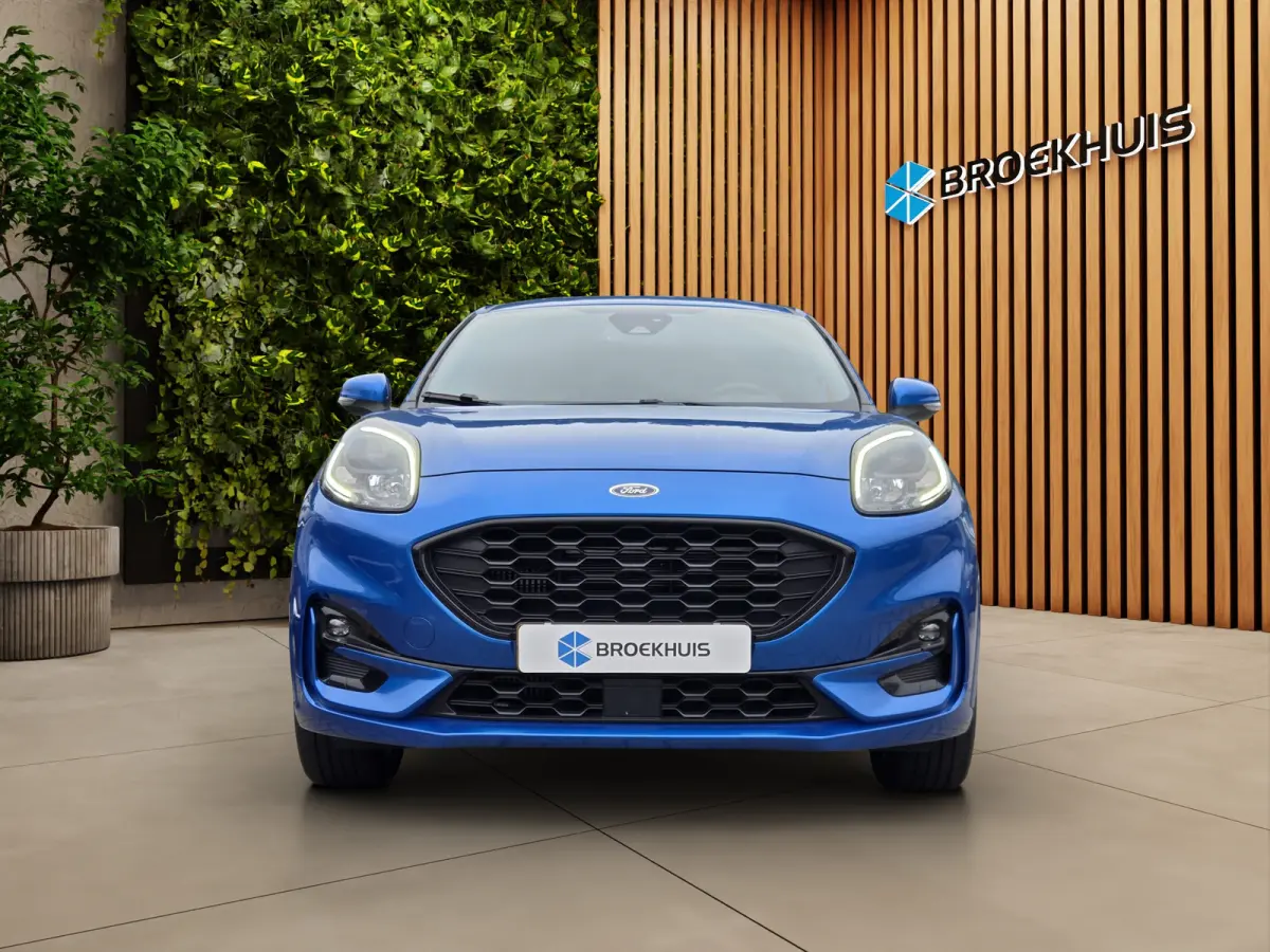1.0 EcoBoost ST-Line X Carplay | Cruise control | Half Leder | Navigatie  | Achteruitrij camera | B&O | 18"