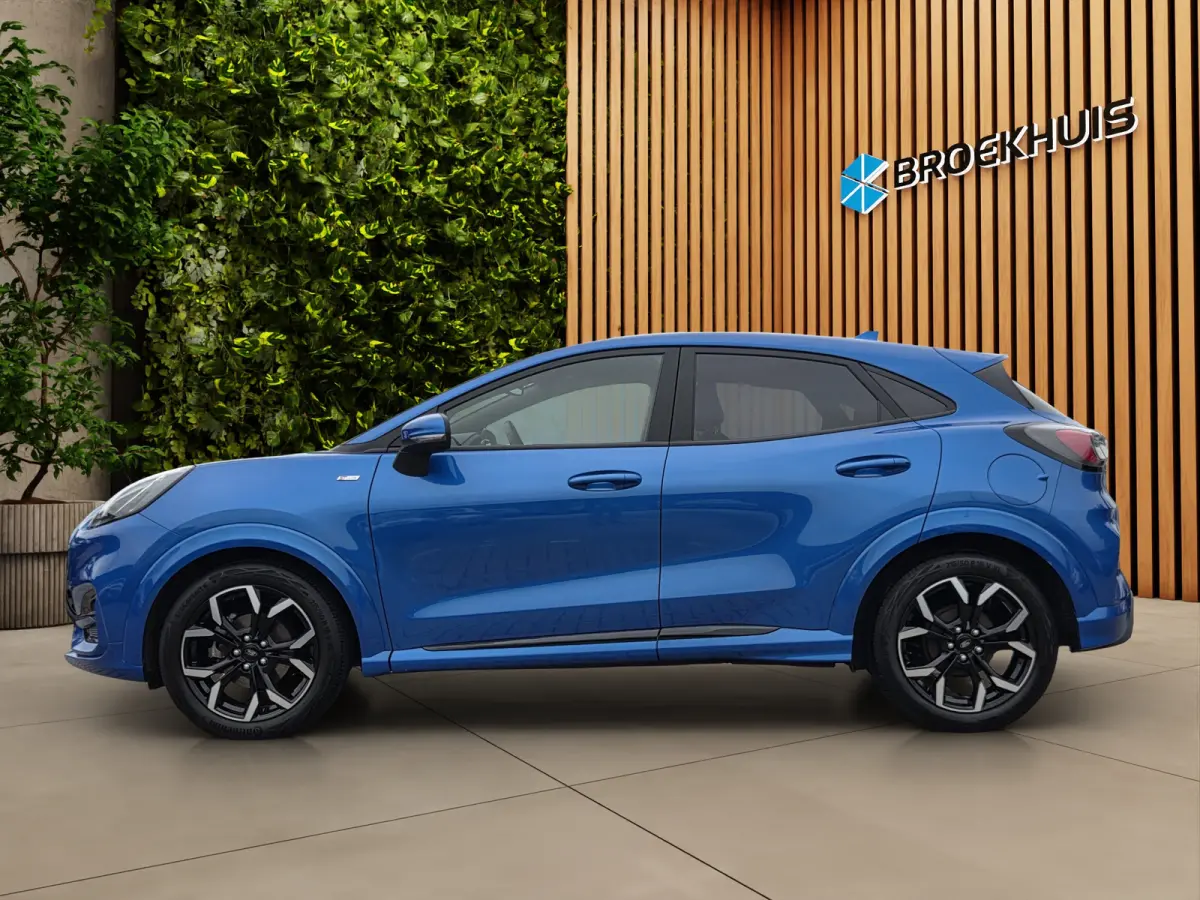 1.0 EcoBoost ST-Line X Carplay | Cruise control | Half Leder | Navigatie  | Achteruitrij camera | B&O | 18"