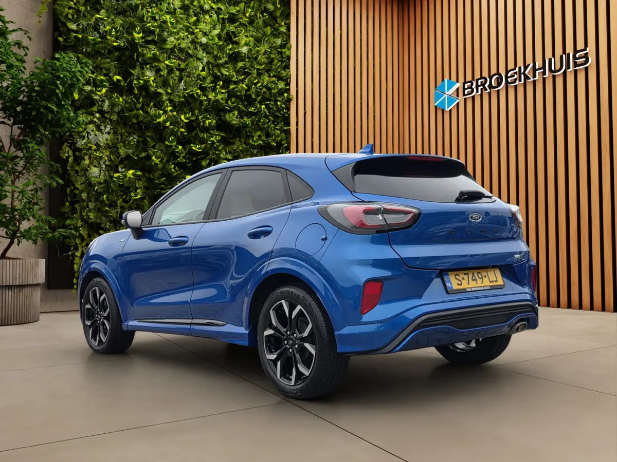 1.0 EcoBoost ST-Line X Carplay | Cruise control | Half Leder | Navigatie  | Achteruitrij camera | B&O | 18"