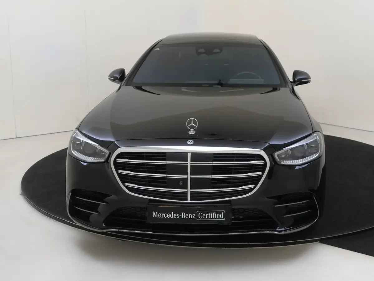 580 4MATIC Lang AMG Line Panoramadak/ 21 inch/ Burmester 4D/ Standkachel/ Rear Executive/ Achterasbesturing