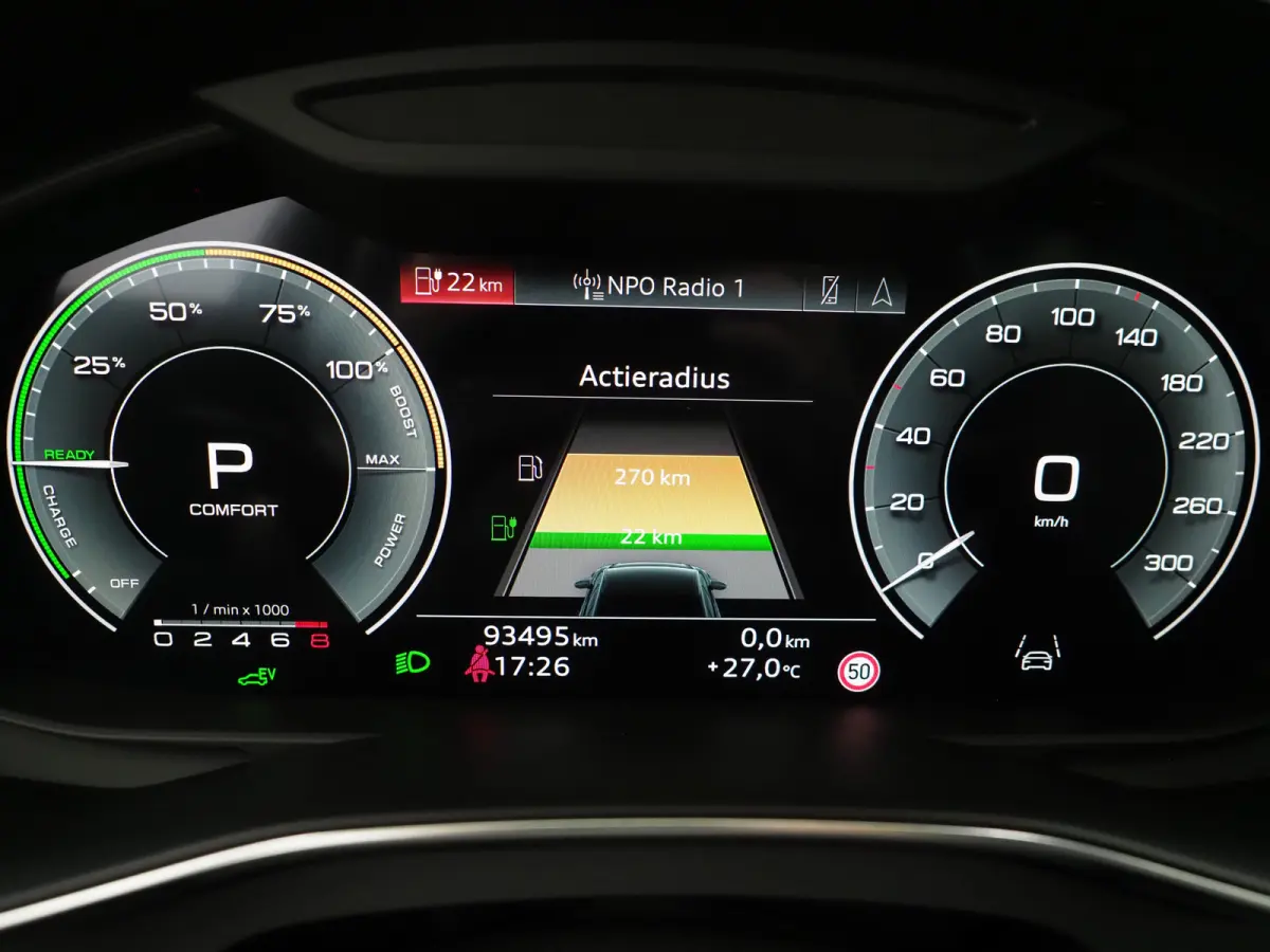 55 TFSI e quattro Competition Full Black | RS Stoelen | B&O Audio | Sfeerlicht | Memory | Camera | Adaptive Cruise