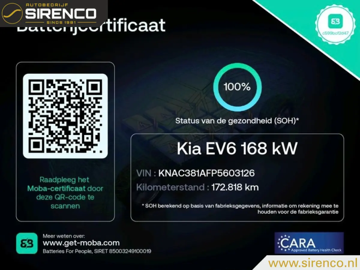 Plus 77.4 kWh soh 100% | leder | v2l | apdaptieve cruise control | stoelverwarming & koeling | sfeerverlichting |