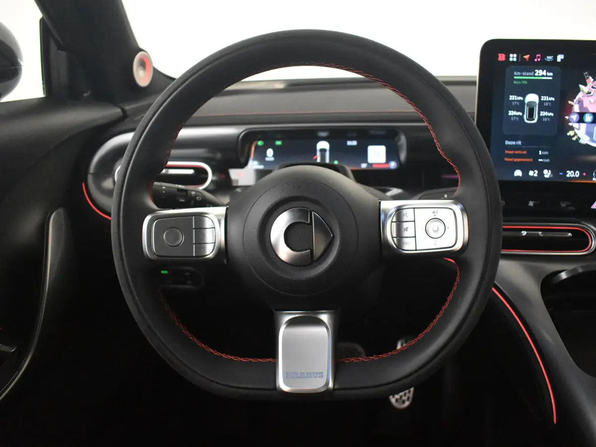 BRABUS 66 kWh l 428pk! l 360gr Camera l Side Assist l Stoel en stuurverwarming l BEATS Audio l Alcantara bekleding l