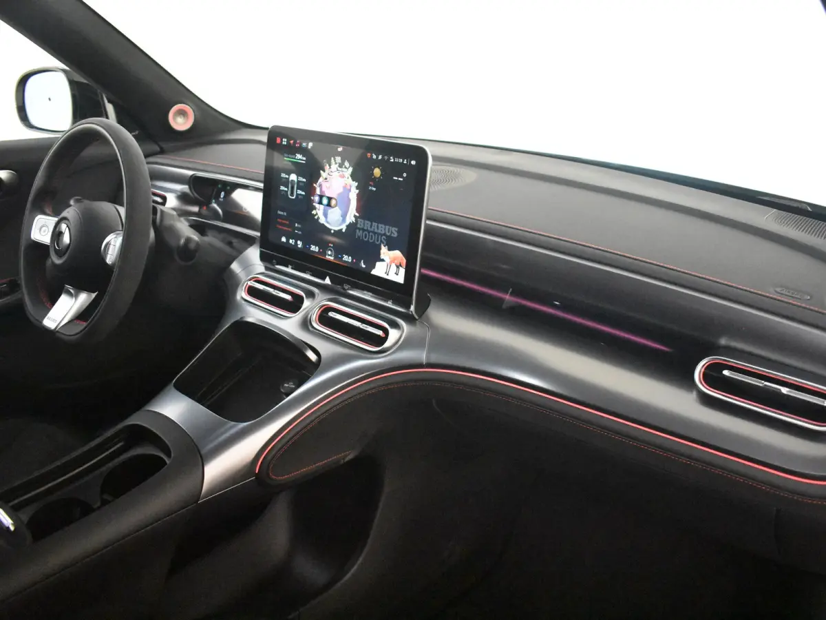 BRABUS 66 kWh l 428pk! l 360gr Camera l Side Assist l Stoel en stuurverwarming l BEATS Audio l Alcantara bekleding l