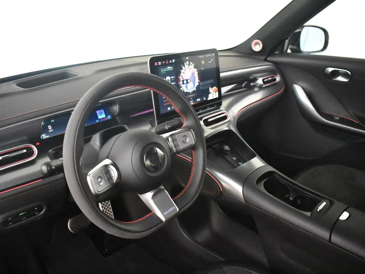 BRABUS 66 kWh l 428pk! l 360gr Camera l Side Assist l Stoel en stuurverwarming l BEATS Audio l Alcantara bekleding l