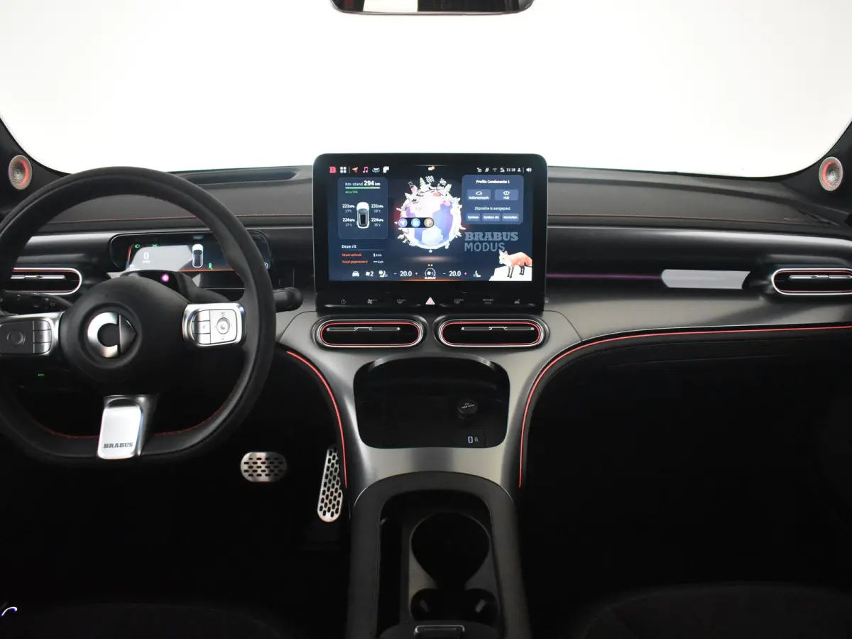 BRABUS 66 kWh l 428pk! l 360gr Camera l Side Assist l Stoel en stuurverwarming l BEATS Audio l Alcantara bekleding l