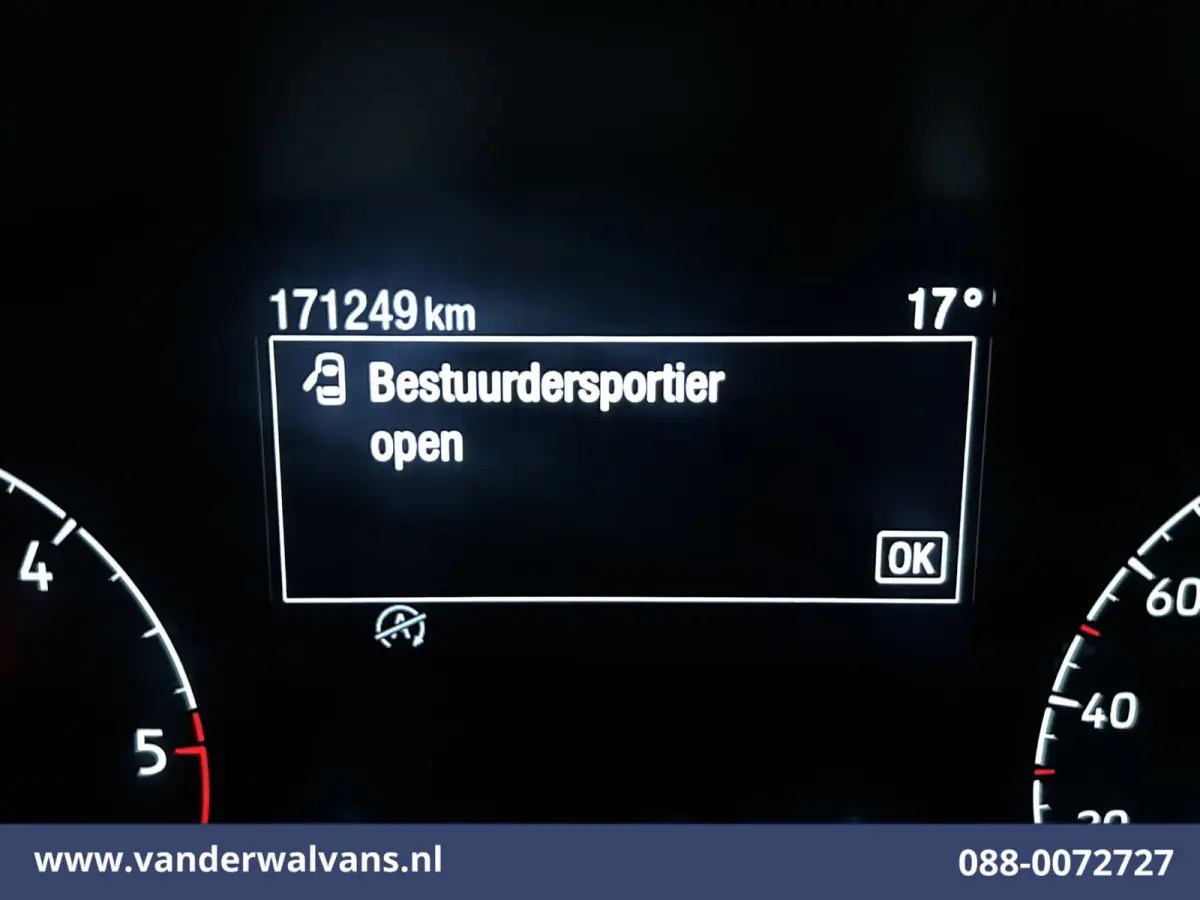 2.0 TDCI 131pk Bakwagen Laadklep Zijdeur Euro6 1001kg Laadvermogen Airco | Camera | Navigatie | Apple Carplay Android Auto, Cruisecontrol, Stoelverwarming
